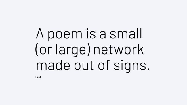 Poetics of Decentralized Art