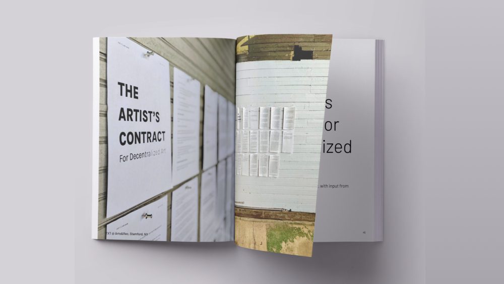 A New Artist’s Contract for Decentralized Art